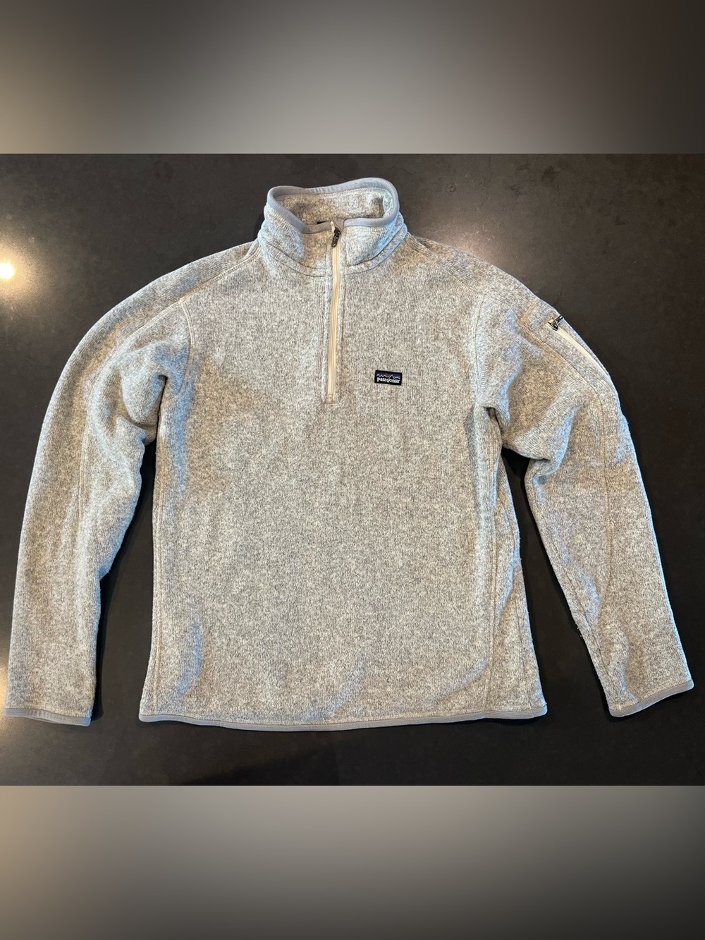 Patagonia women’s Better Sweater Pullover- light gray